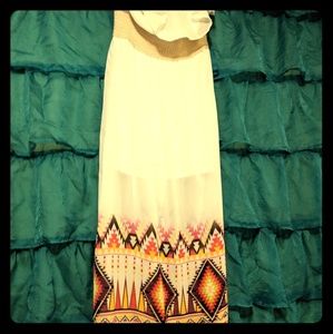Womans Boho Chic Size M Beautiful Dress
